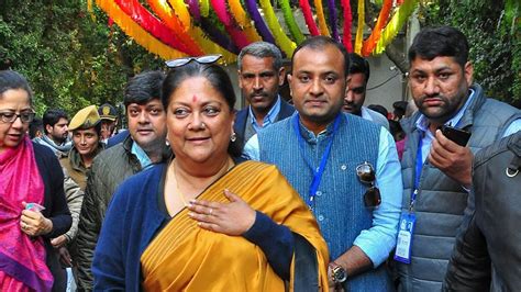 Vasundhara Raje Son Dushyant In Self Quarantine After Party With