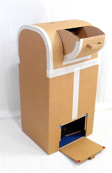 Ikat Bag Cardboard Mailbox Pattern Cardboard Box Crafts Diy