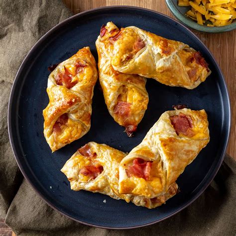 savory puff pastry recipes ham and cheese