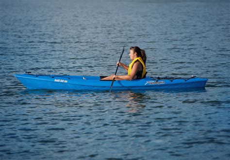 Love to paddle on the water while fishing or sightseeing? Sit-on-top kayak - BALI 12 SS - KL Outdoor - rigid ...