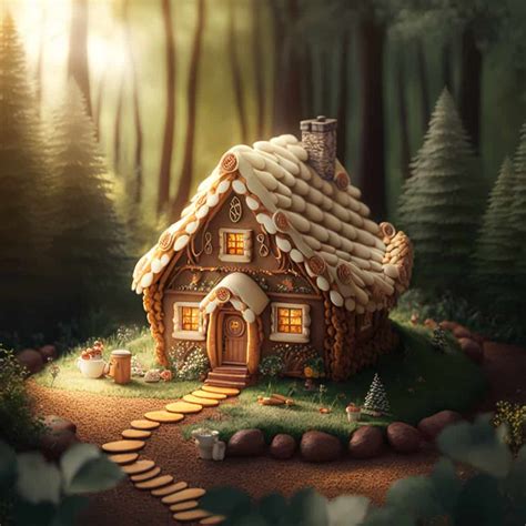 Hansel And Gretel Fairy Tale House