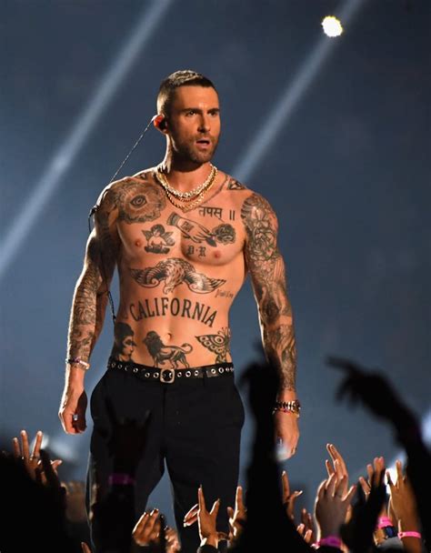 Adam Levine Shirtless Pictures Popsugar Celebrity Photo