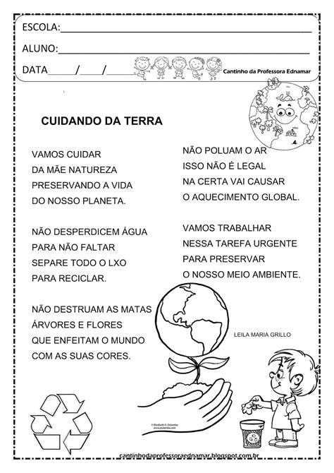 Poema Do Meio Ambiente EDULEARN