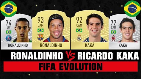 Ronaldinho Vs Kaka Fifa Evolution Fifa 07 Fifa 20 Youtube