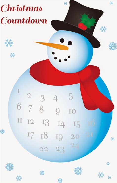 free printable christmas countdown calendar printable and i ve made it so easy for you