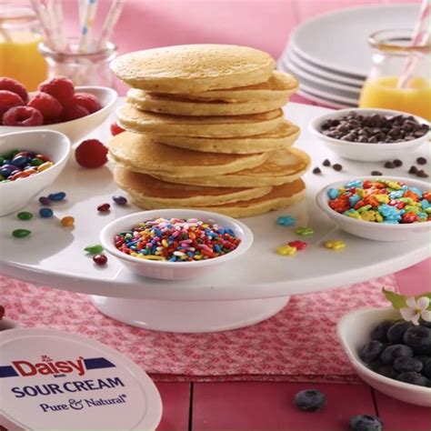 Daisy Sour Cream Pancakes Recipe With Sour Cream Daisy Brand Video