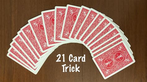 Helpful 0 not helpful 0 The Amazing 21 Card Magic Trick! - Magic Central - YouTube