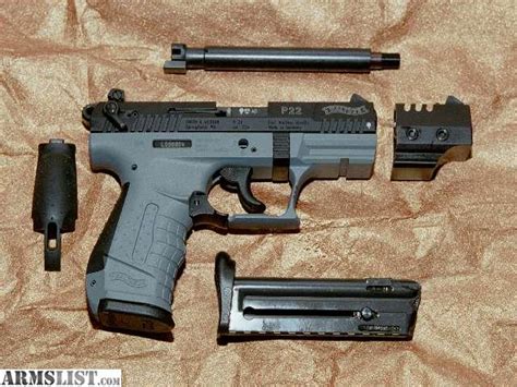 Armslist For Saletrade Walther P22 Kit