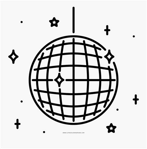 Reward Disco Ball Coloring Page Ultra Pages Easy To Draw