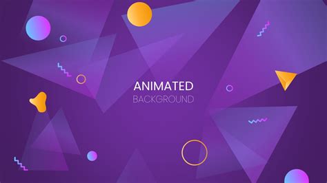 Animated Powerpoint Background Template