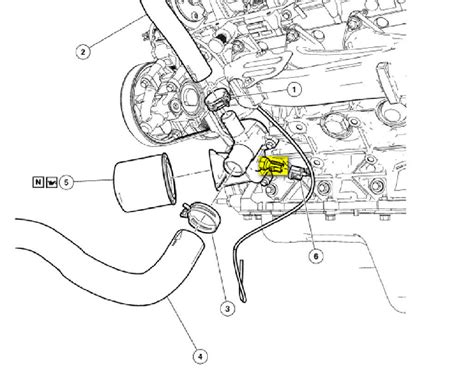 I Need To Know Where The Oil Pressure Sensor Is Located On A2004 Ford