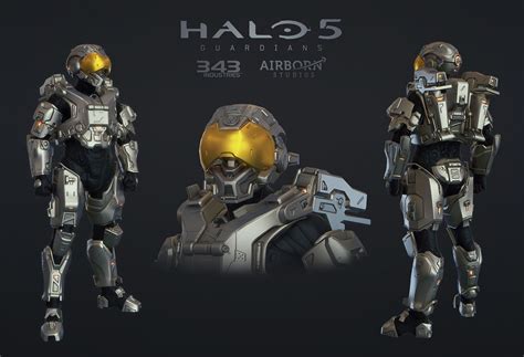 Halo 5 Multiplayer Armor Security Airborn Studios On Artstation At