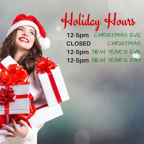 Holiday Hours Reminder We Will Be Closed On Christmas Cmlook News