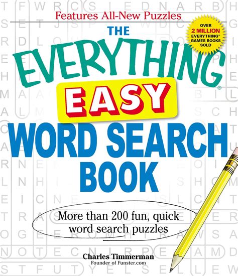 The Everything Easy Word Search Book Book By Charles Timmerman