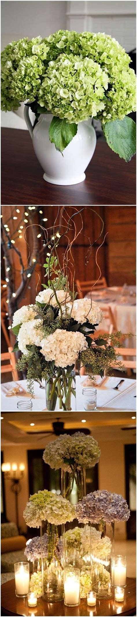 Diy hydrangea centerpiece + bouquet. 21 Simple Yet Rustic DIY Hydrangea Wedding Centerpieces Ideas | Wedding centerpieces diy rustic ...