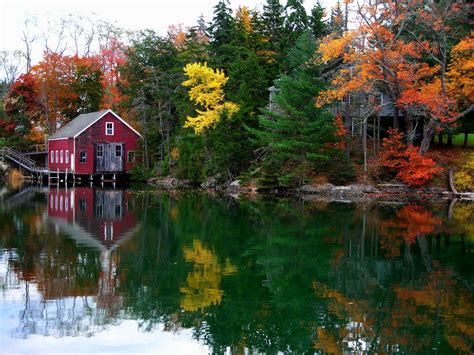 Fall In Maine Beautiful Places Beautiful Landscapes Beautiful World