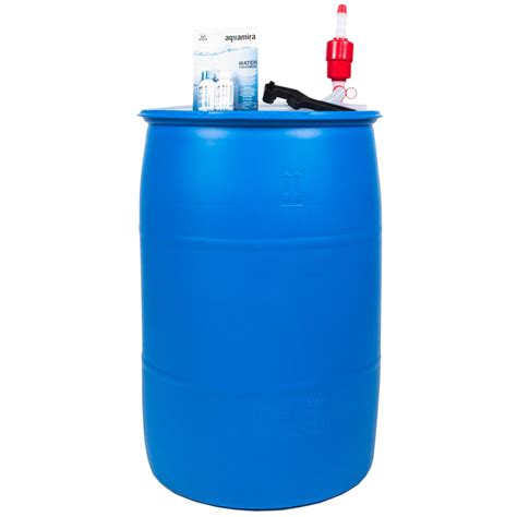 Large Emergency Drinking Water Storage 55 Gallon Drum Barrel Tank