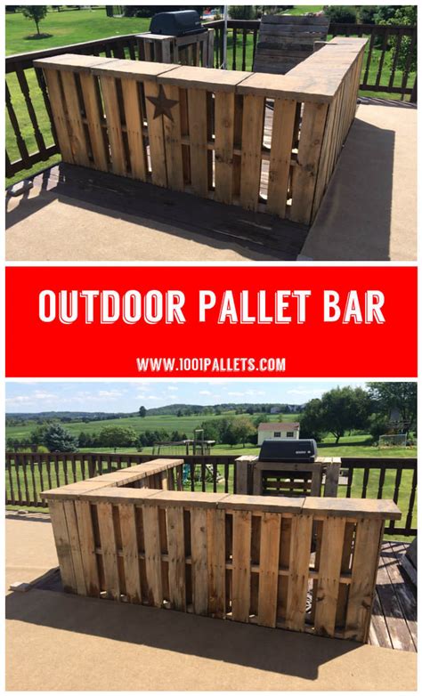 Mini outdoor bar you can make from old wooden pallets, from wooden slats, a wooden barrel or a combination of different materials that you already have at your disposal, or you can buy them. 32 Best DIY Outdoor Bar Ideas and Designs for 2017
