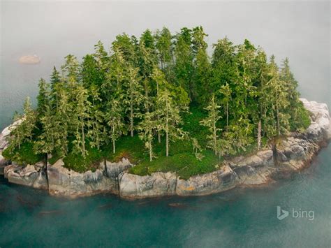 Broughton Archipelago British Columbia 2016 Bing Desktop Wallpaper
