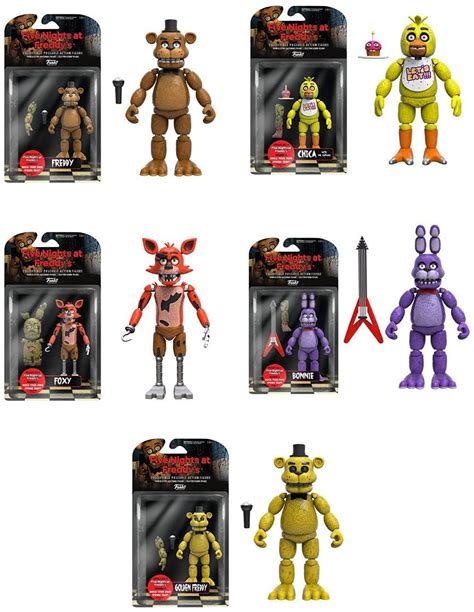 Buy Funko Five Nights At Freddys 5 Inch Series 1 Action Figures Set
