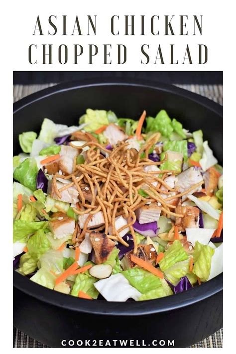 This Asian Chopped Salad Is A Crisp Fresh And Filling Its Great For