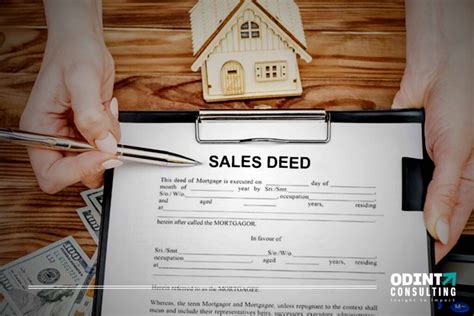 Sale Deed Everything You Should Know Odint Consulting