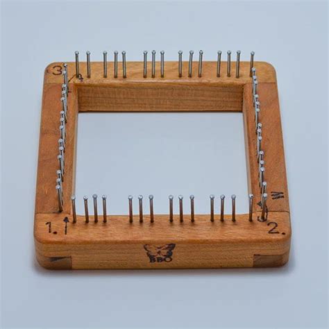 Cherry Pin Looms From Blue Butterfly Wooden Pin Loom Frame Loom Pin