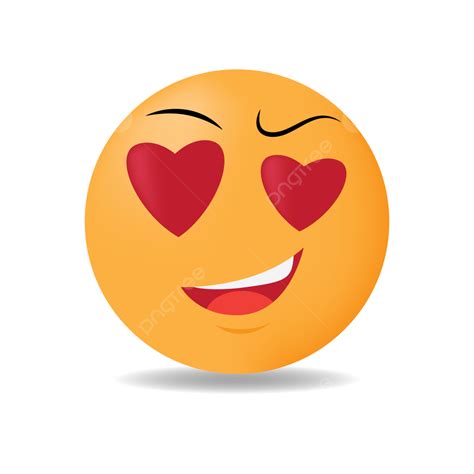 Smiley Love Emoji Icon Love Emoji Icon Png And Vector With