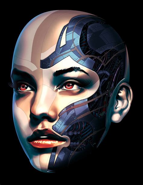 Cyberpunk Kunst Cyberpunk Girl Cyberpunk Character Robot Makeup