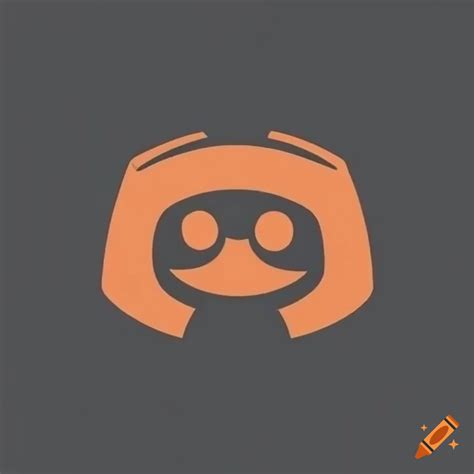 Orange Discord App Logo On Craiyon
