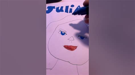 drawing julia gisella youtube