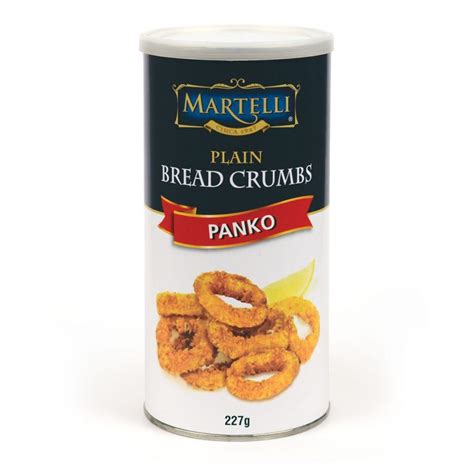 Martelli Plain Panko Bread Crumbs Martelli Foods Inc