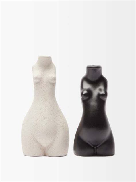 Buy Anissa Kermiche Tit For Tat Ceramic Salt And Pepper Shakers One