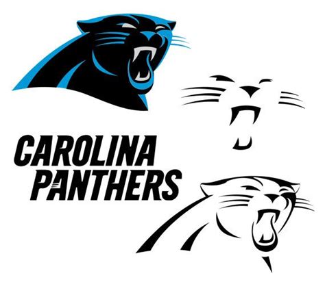 Carolina Panthers Car Window Sticker Decal By Purplepineapplenc