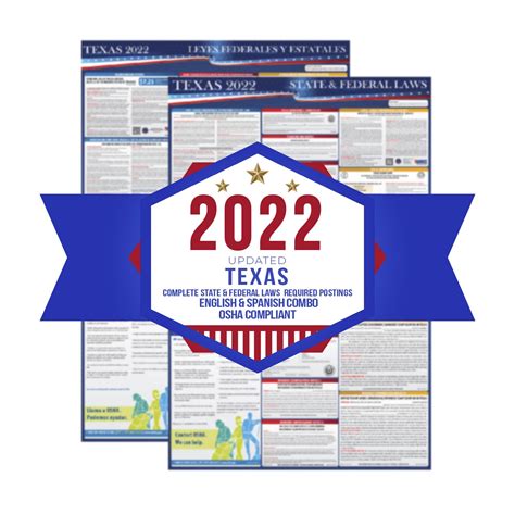 Buy 2023 Texas State And Federal Labor Laws S Combo Spanish And English