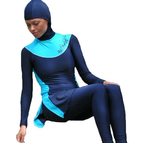 Aliexpress Com Buy 2016 Muslim Swimwear Islamic Swimsuits For Muslima