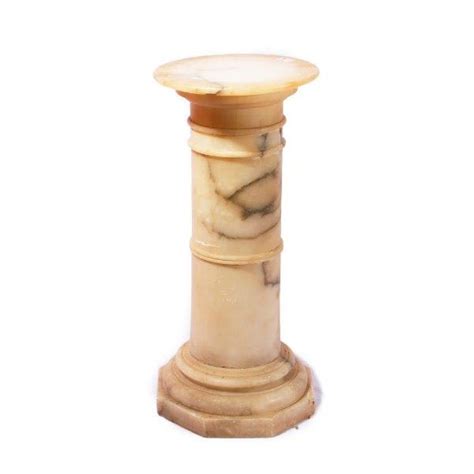 Marble Decorative Pedestal Column Ebth