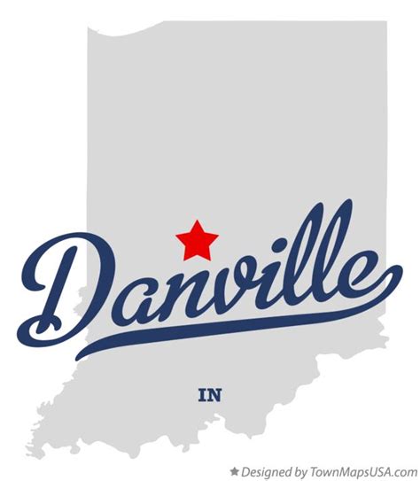 Map Of Danville In Indiana
