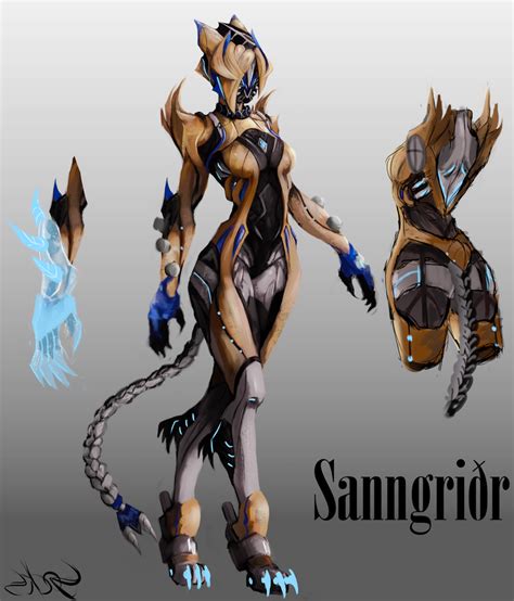 Valkyr Deluxe Skin Concept Sanngriðr Warframe Art Warframe Concept