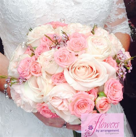 Wedding Bouquet With Sweet Avalanche Spray Roses Wedding Bouquets