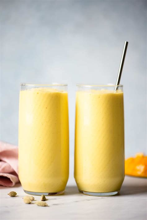 Simple Mango Lassi Recipe Healthy Nibbles By Lisa Lin