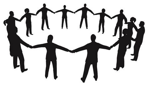 Work Together Black And White Clip Art Library