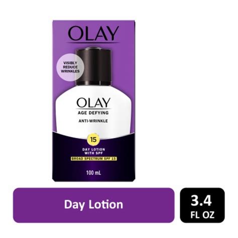 Olay Age Defying Facial Lotion With Anti Wrinkle And Spf 15 34 Fl Oz