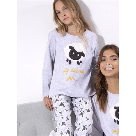 Pijama Largo Niña Admas Big Dream Algodón