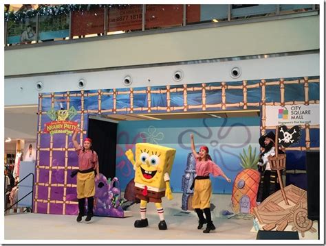 Celebrate Christmas With Spongebob Squarepants At City Square Mall Evespiration