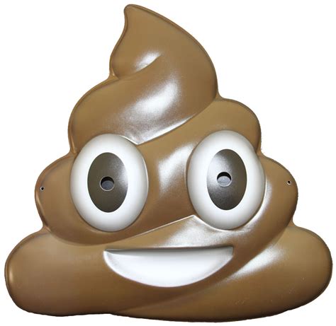 Emoji Halloween Mask Poop Face 5 Pack Halloween By Emojifaces