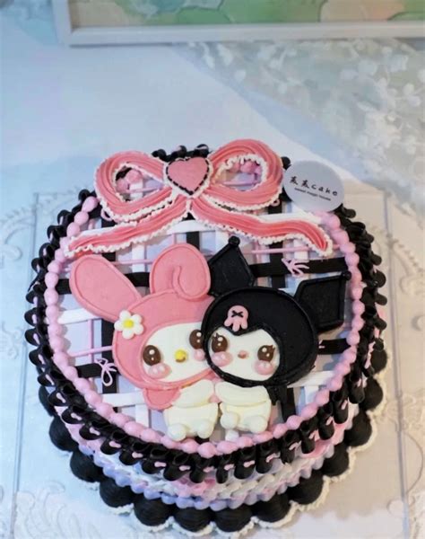 Inessss 🌞 On Twitter Rt Piinkimi My Melody And Kuromi Cake