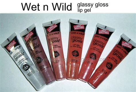 New Wet N Wild Glassy Gloss Lip Gels Nouveau Cheap