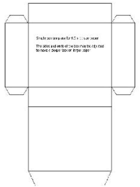 printable box templates   rectangular box template printable printablee