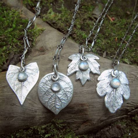 Nature Inspired Jewelry By Silvanarts On Etsy